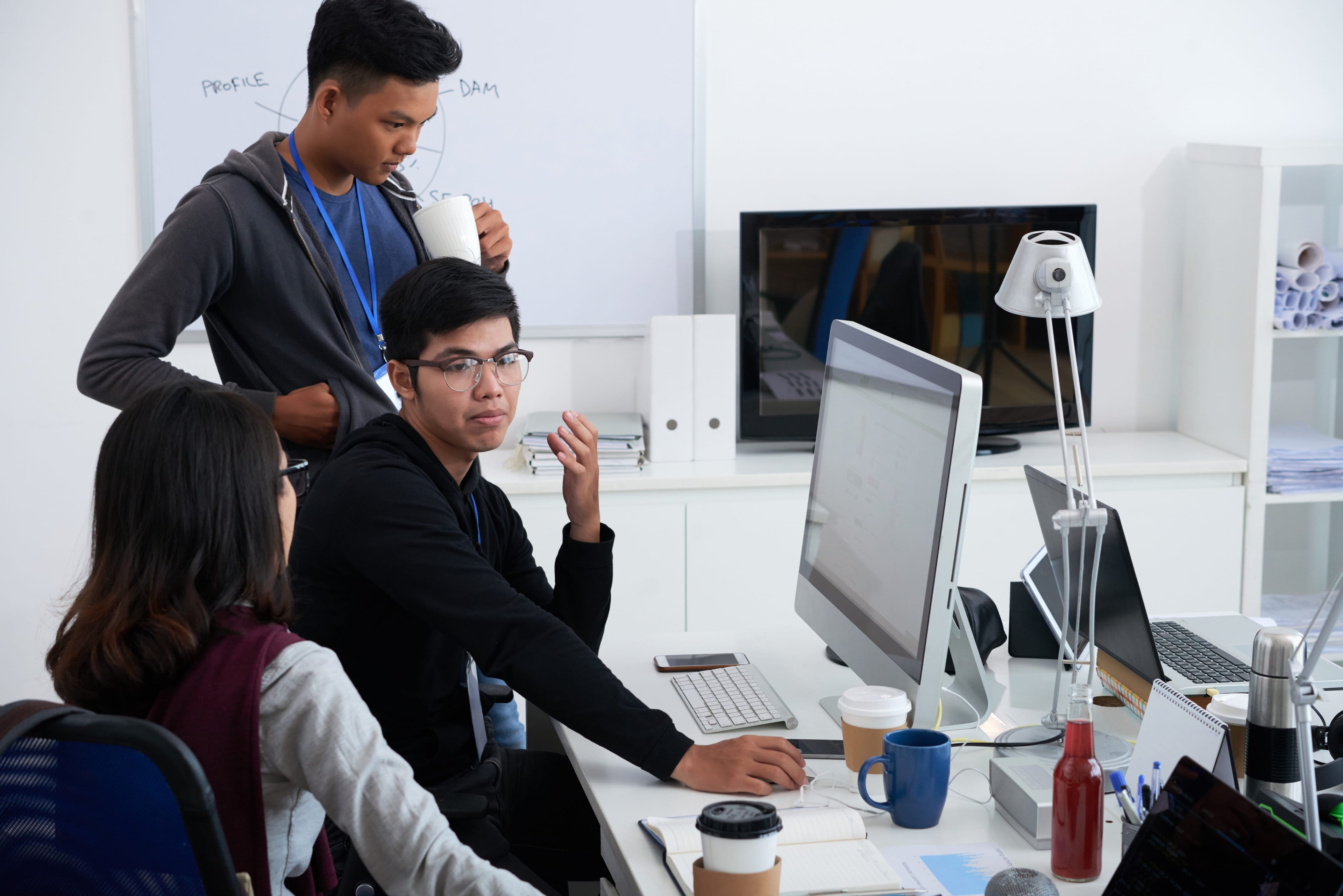 Modern office collaboration